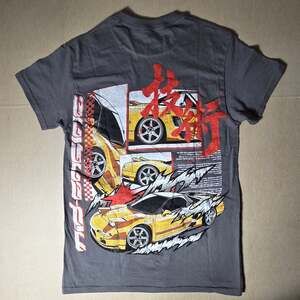 Civil Regime CVLA Mid-Engine 1991 Acura NSX Car  Shirt Gray Large